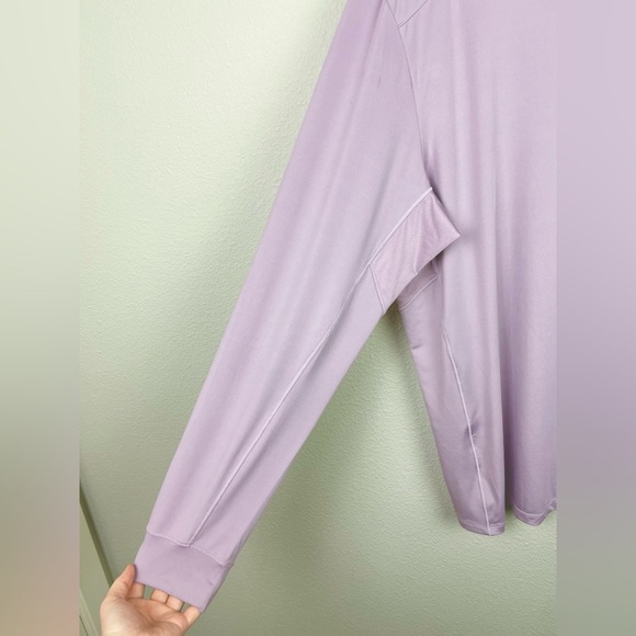Coolibar Men's XL UPF 50+ Agility Perfromance Pullover Lilac Purple Long Sleeve - Picture 6 of 15